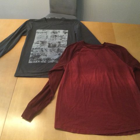 Calvin Klein og Levi’s klespakke . Langermet t-skjorte til herre.