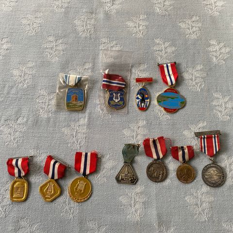 Diverse korpsmedaljer