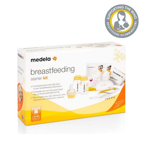 (Reservert) Medelas starter kit for pumping og amming (ny, uåpnet)