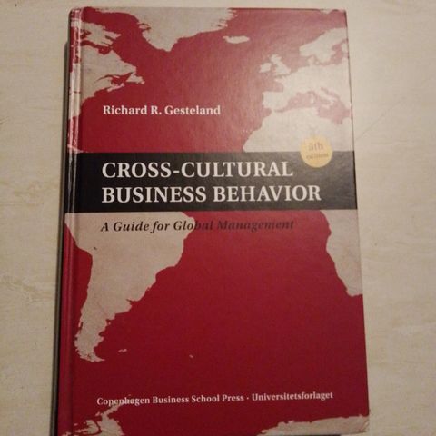cross-cultural business behavior