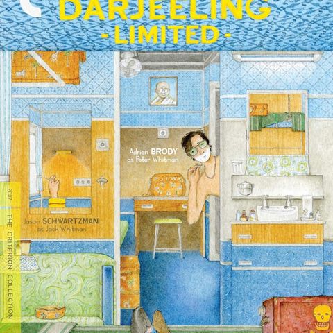 "The Darjeeling Limited" (Wes Anderson) Criterion Collection blu-ray.