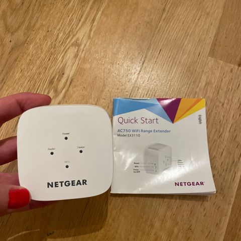 Netgear wifi forsterker AC 750