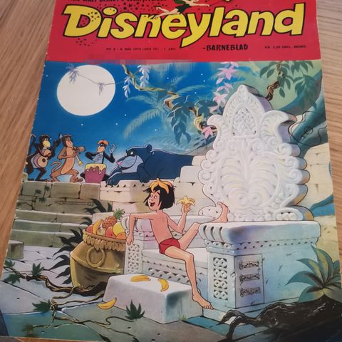 1973 nr 8, Walt Disney, Disneyland