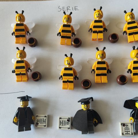 Lego seriefigurer - bie - team gb