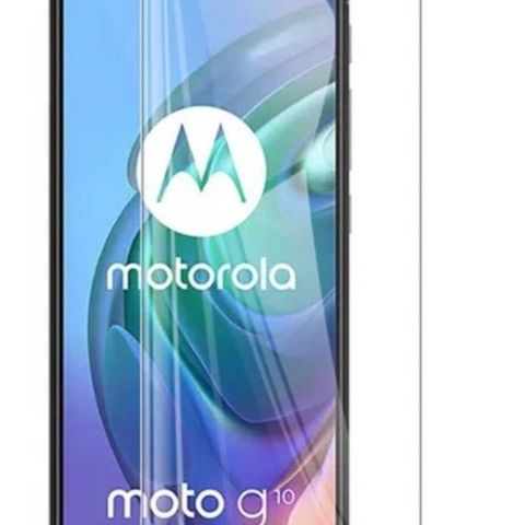 Kraftig herdet glass Motorola Moto E6i skjermbeskytter i god kvalitet