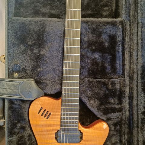 Godin LGX el -akustisk;  2 humbuckere og Godin akustisk p.u.system