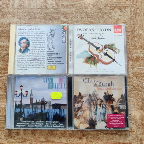 CD. Diverse klassisk musikk