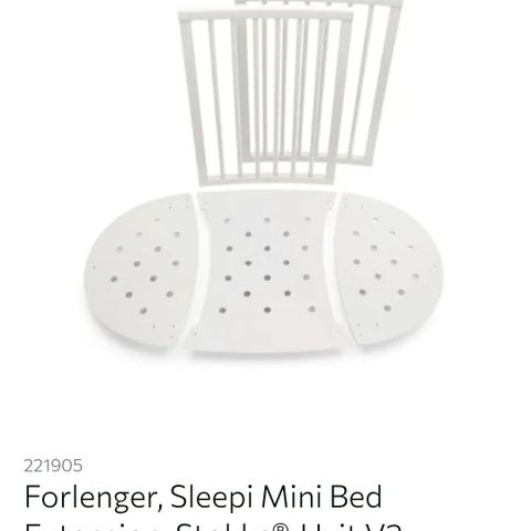 Ønskes kjøpt! Stokke Sleepi v2