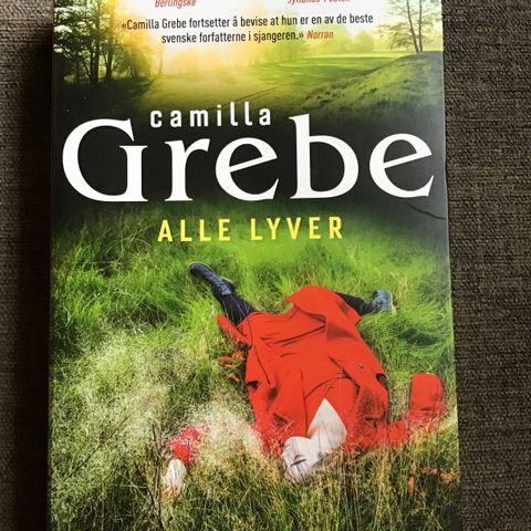 Pocketbok: Camilla Grebe, Alle lyver