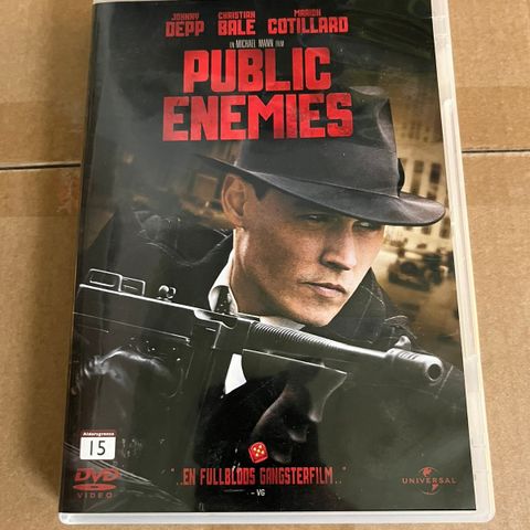 Public Enemies DVD
