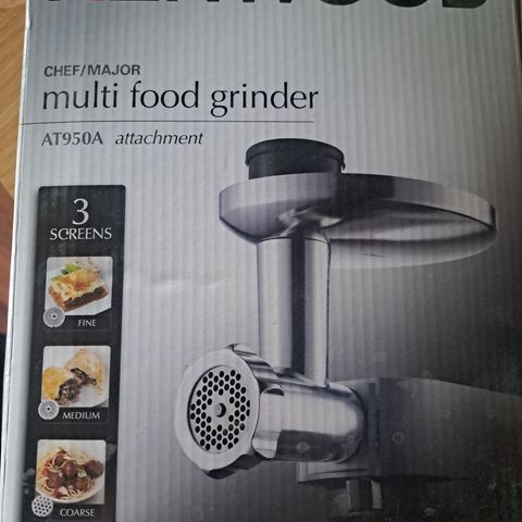 Kenwood multi food grinder