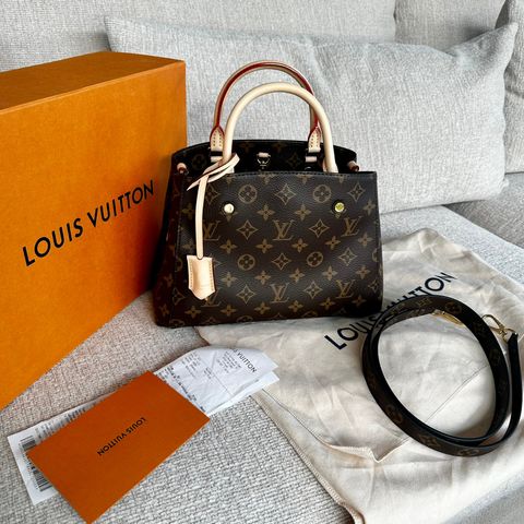 Louis Vuitton Montagne BB veske, helt ny