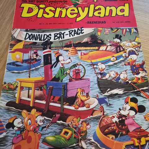 1973 nr 9, Walt Disney, Disneyland