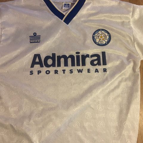 Leeds United 92/93 Admiral drakt