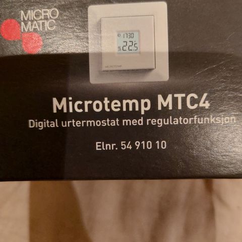 Microtemp MTC4 termostat