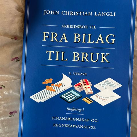 Fra bilag til bruk og excel for økonomistudenter