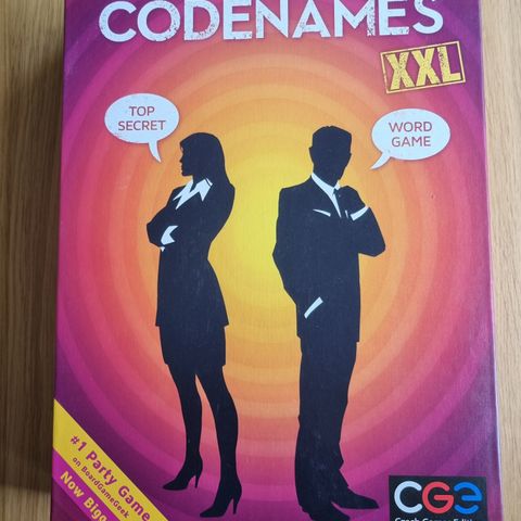 Codenames XXL engelsk