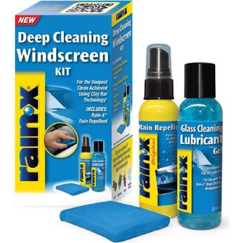 Deep cleaning windscreen - rute rens med kitt