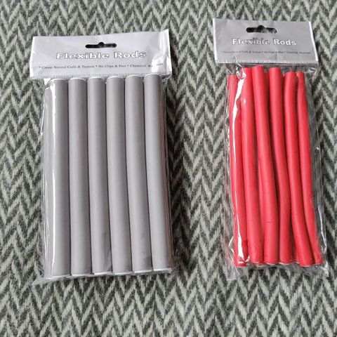 Fleksible hårruller / spoler / flexi rods / Bendy Twist Curling Rods