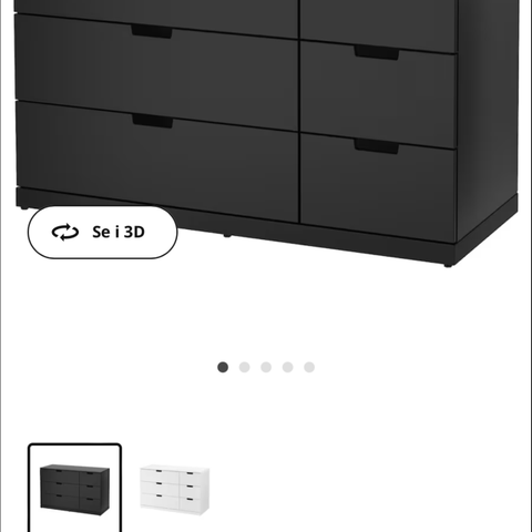 Nordli kommode