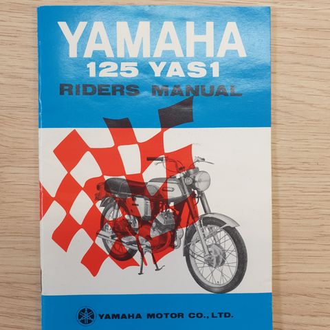 Yamaha AS1 125 riders manual