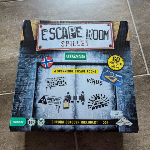 (NOR) Escape Room spillet 1