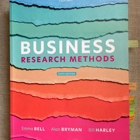 Business research Methods selges