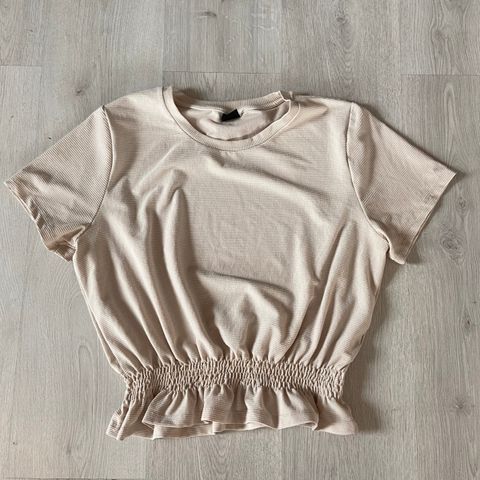 Beige topp