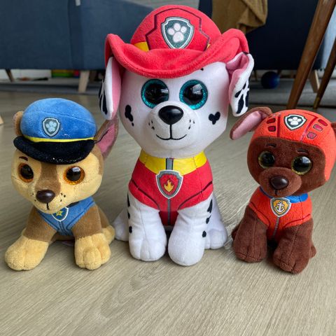 Paw Patrol bamser