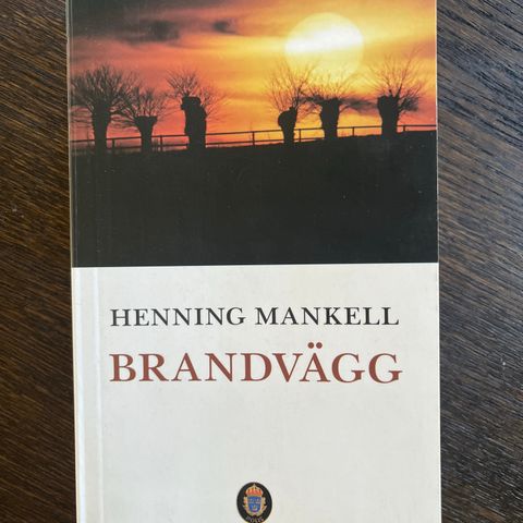 Henning Mankell - Brandvägg (på svensk)