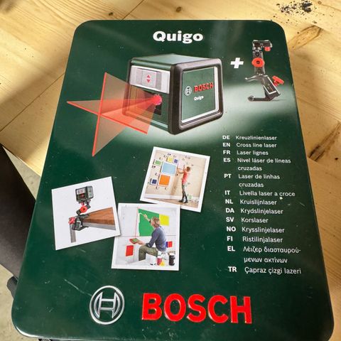 Bosch Quigo - Krysslinjelaser
