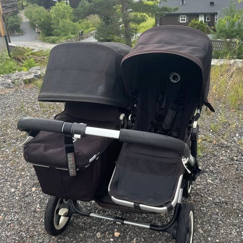 Bugaboo Donkey søskenvogn/tvillingvogn