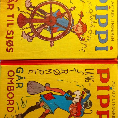 Retro Pippi Langstrømpe Adtrid Lindgren