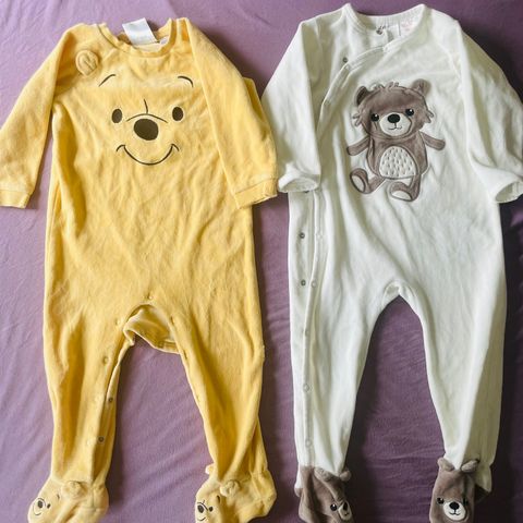 Nydelige teddy fleece pyjamas