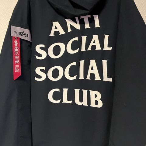 Rare anti social social club jacket