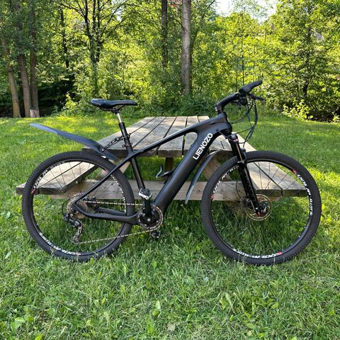 Elektrisk Mountain Bike Carbonfiber