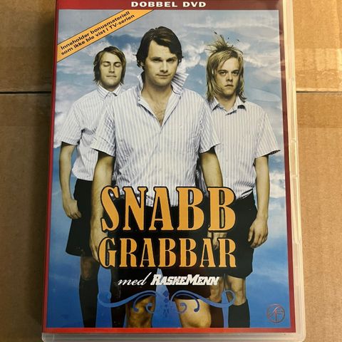 Snabb Grabbar med Raske Menn DVD 2-disc