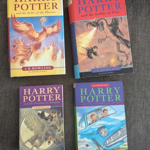 Harry Potter books in