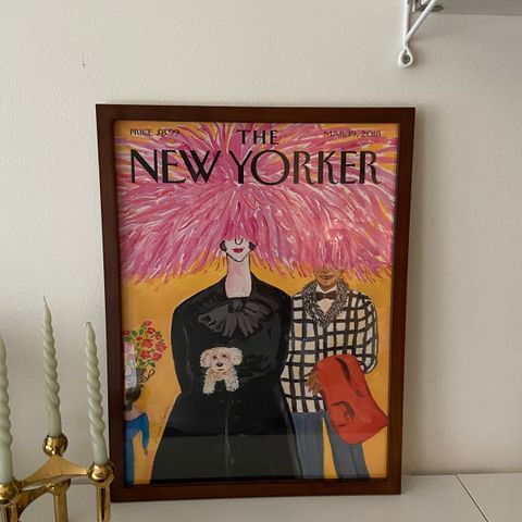 The New Yorker-poster 30x40 cm