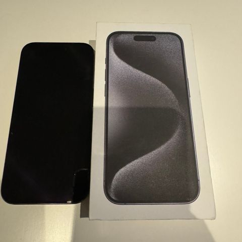 iPhone 15 Pro 128GB Black titan