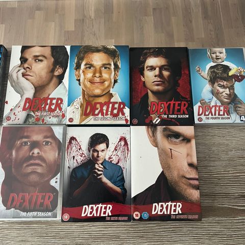 Dexter i 7 sesonger 1 - 7
