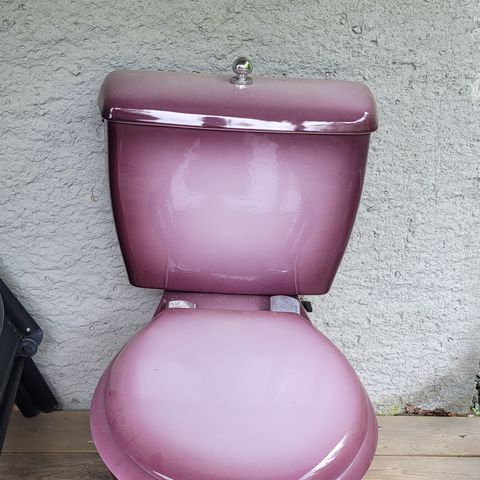 Unikt toalett fra 70 tallet