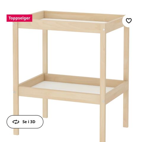 Stellebord fra IKEA