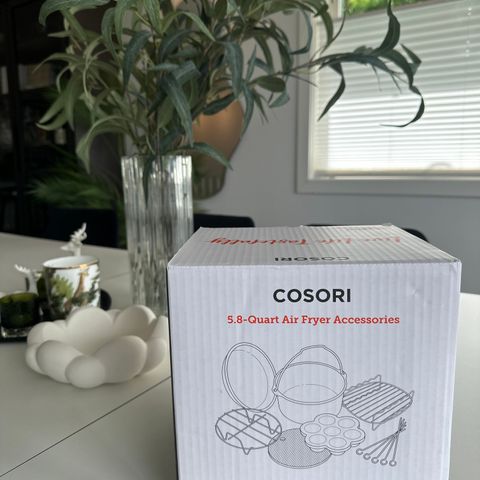 Cosori Airfryer Tilbehørspakke 5.8 – 6 stk NY