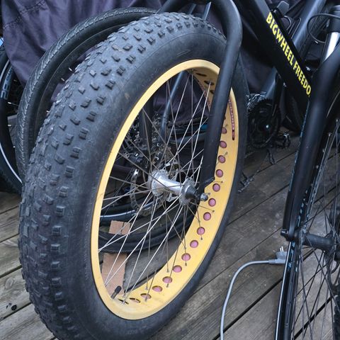 Fat bike selges i deler eller som rep objekt