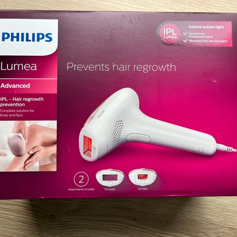 IPL hårfjerning / Philips Lumea Advanced 7000