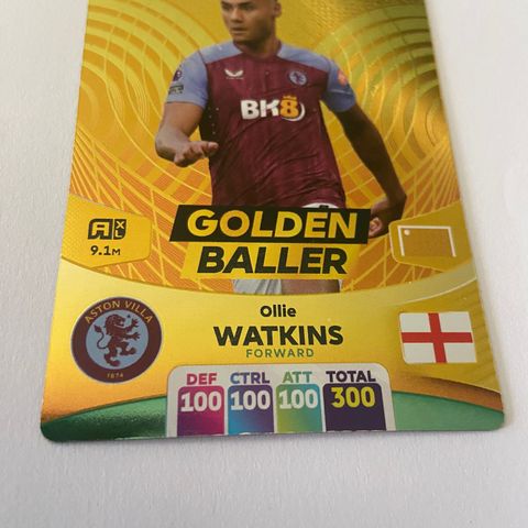 Golden baller adrenalyn panini uefa 365