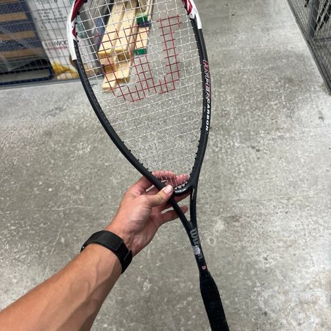 Wilson Hyper Carbon squash racket