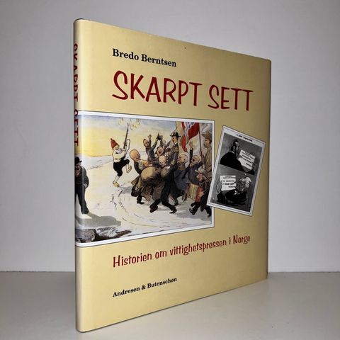 Skarpt sett. Historien om vittighetspressen i Norge - Bredo Berntsen. 1999