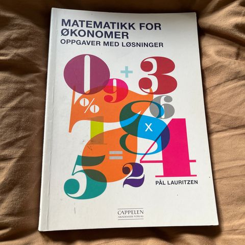 Matematikk for økonomer (oppgaver m løsninger)